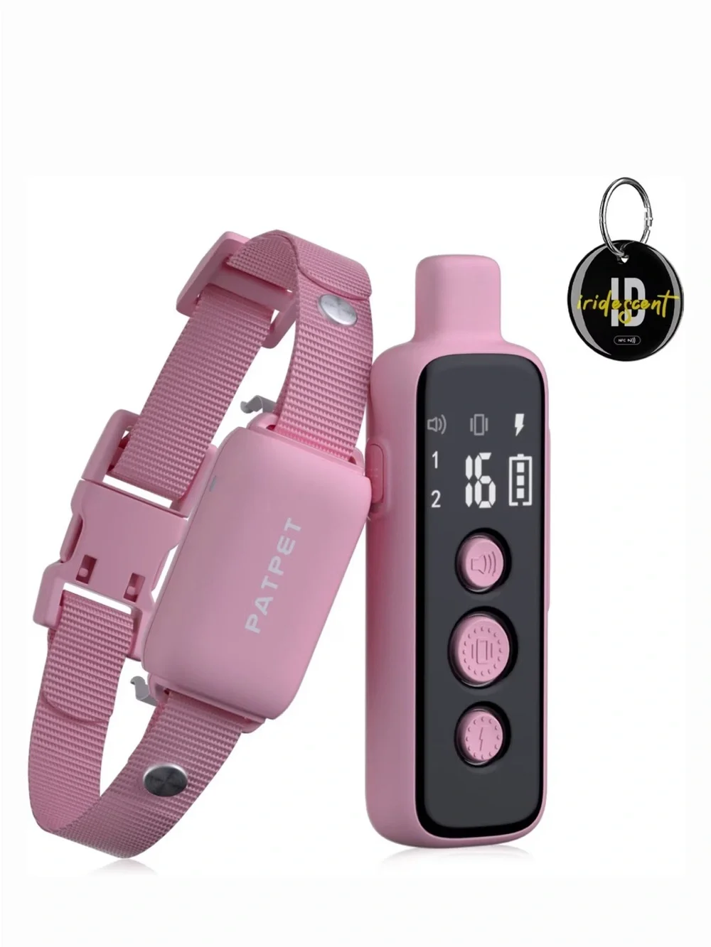 Patpet - Remote Dog Training Collar Pink NWT